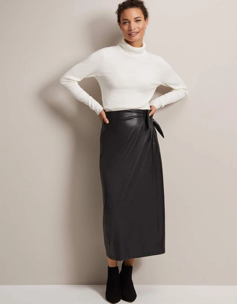 Gwyneth Ivory Roll Neck Jumper