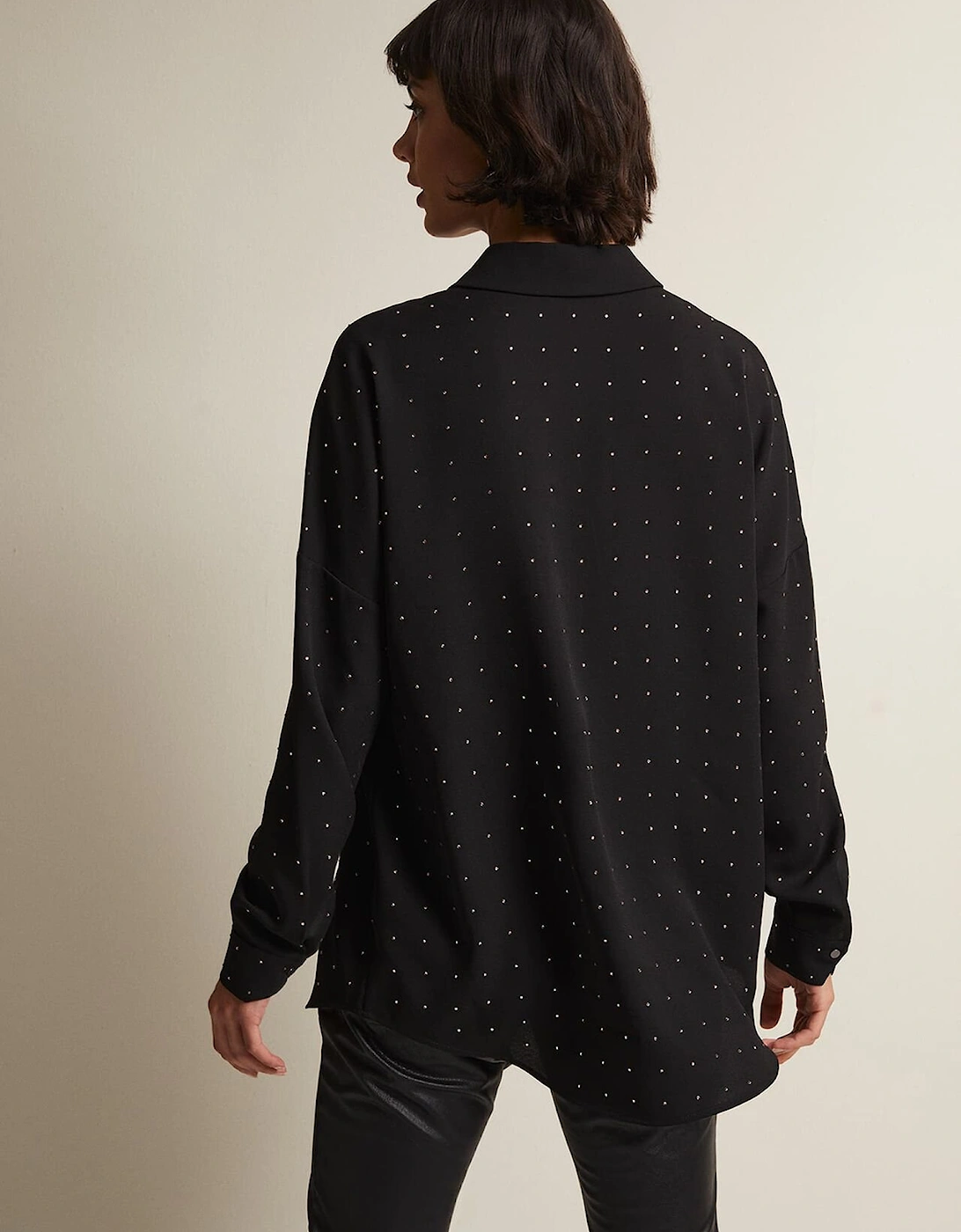 Elowen Embellished Longline Shirt