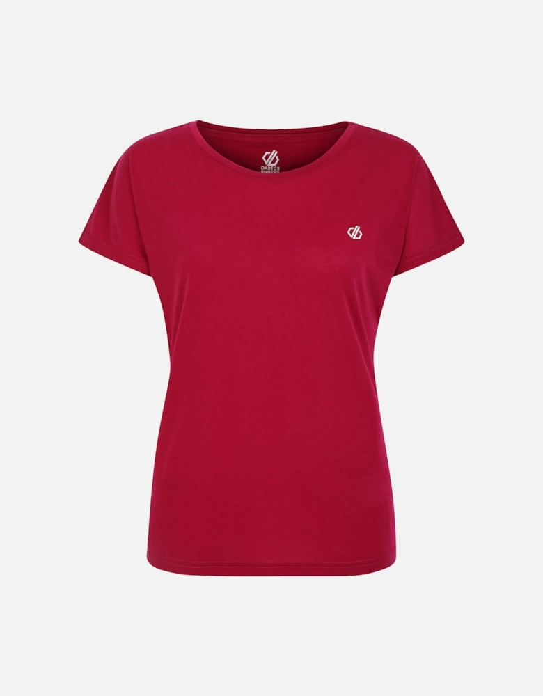 Womens/Ladies Persisting Marl Lightweight T-Shirt