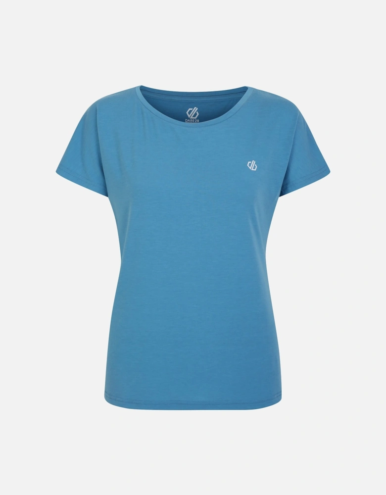 Womens/Ladies Persisting Marl Lightweight T-Shirt