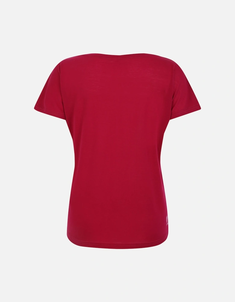 Womens/Ladies Persisting Marl Lightweight T-Shirt