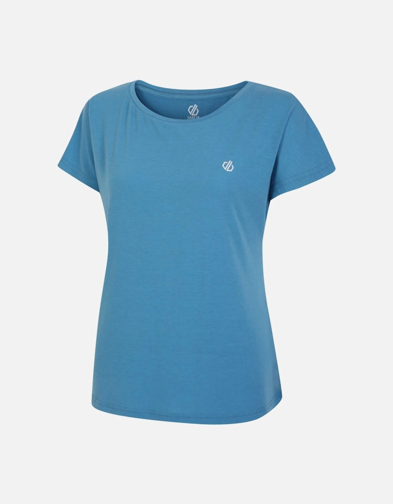Womens/Ladies Persisting Marl Lightweight T-Shirt