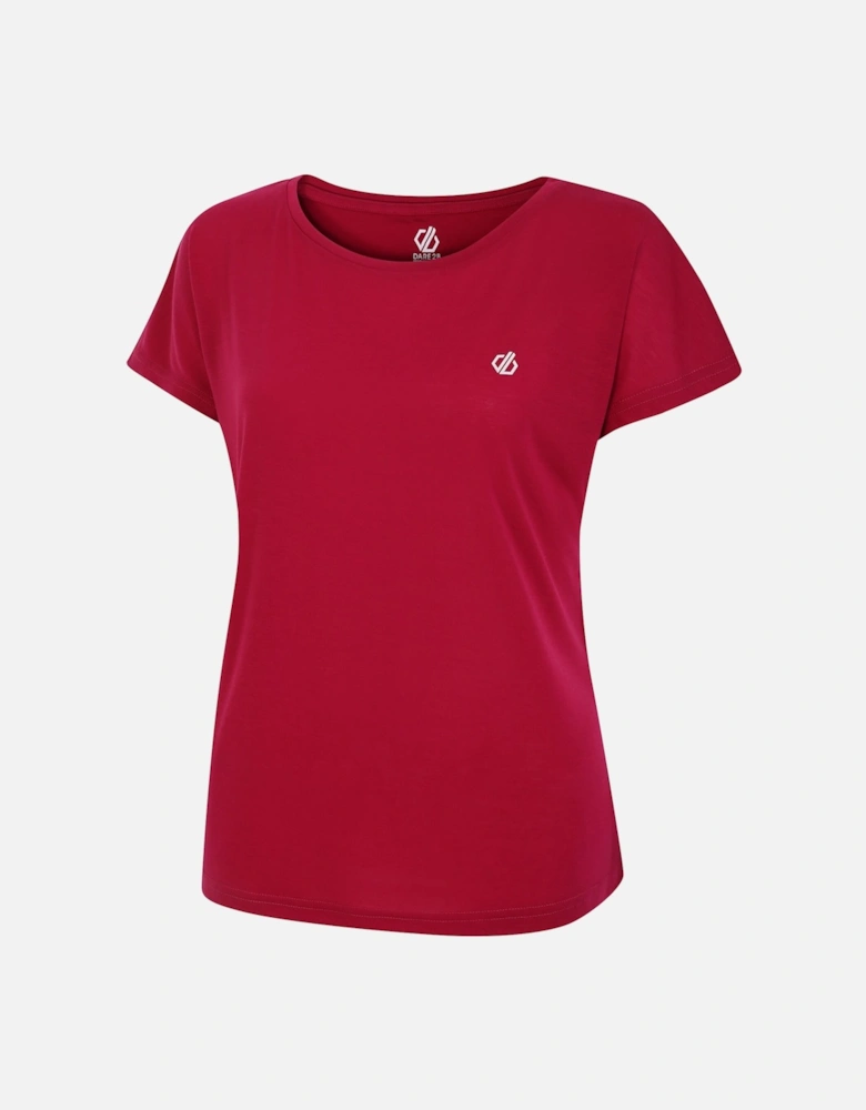 Womens/Ladies Persisting Marl Lightweight T-Shirt