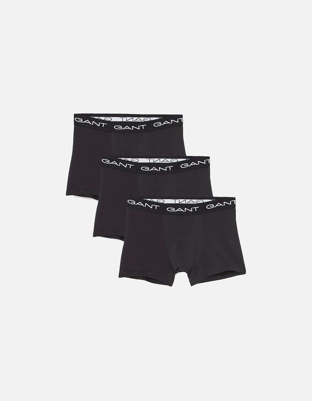 3-Pack Classic Logo Boxer Trunks, Black, 6 of 5