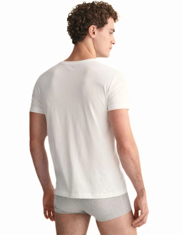 2-Pack Crew-Neck T-Shirts, White