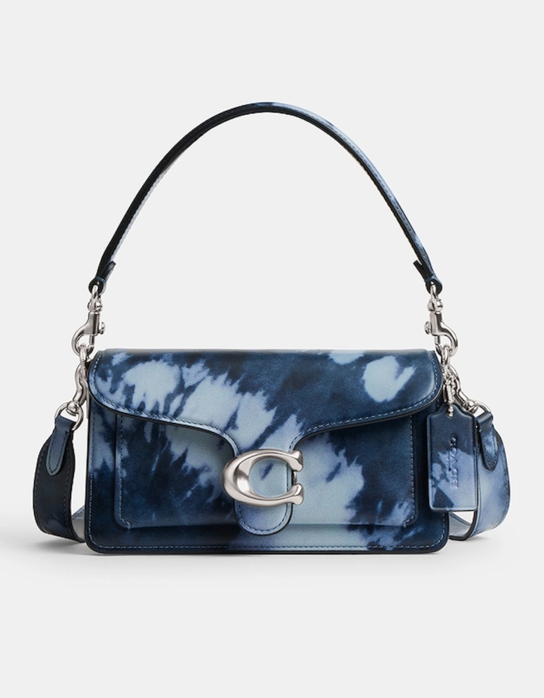 Tie-Dye Print Tabby 20 Leather Shoulder Bag