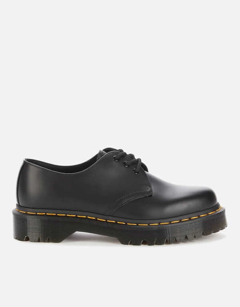 Dr. Martens 1461 Bex Smooth Leather 3-Eye Shoes - Black