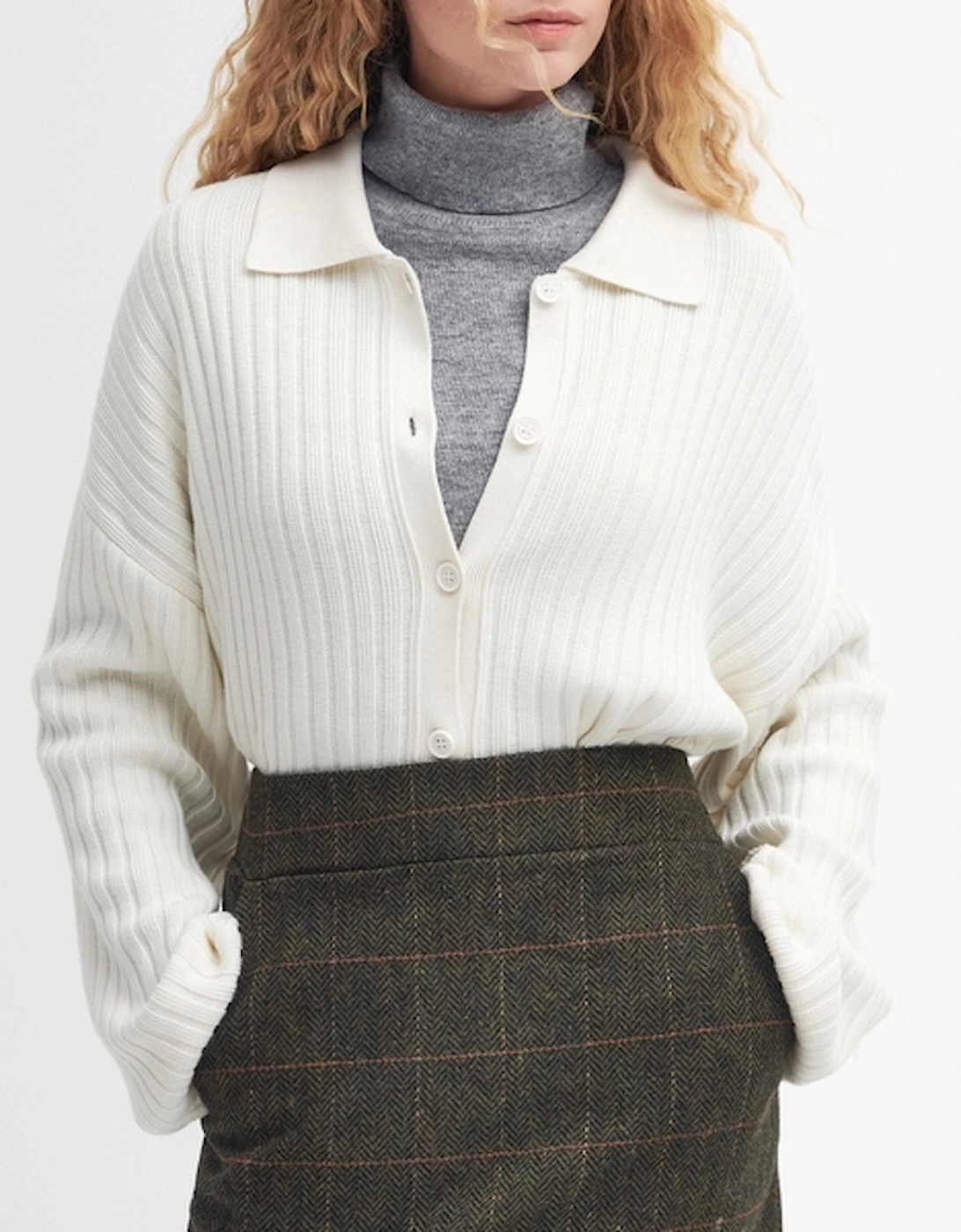 Claudette Cotton Knit Cardigan, 2 of 1