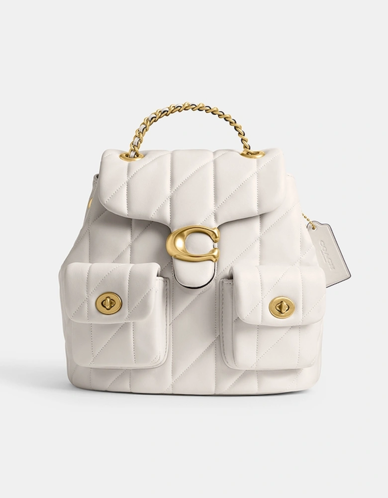 Quilted Tabby Leather Backpack