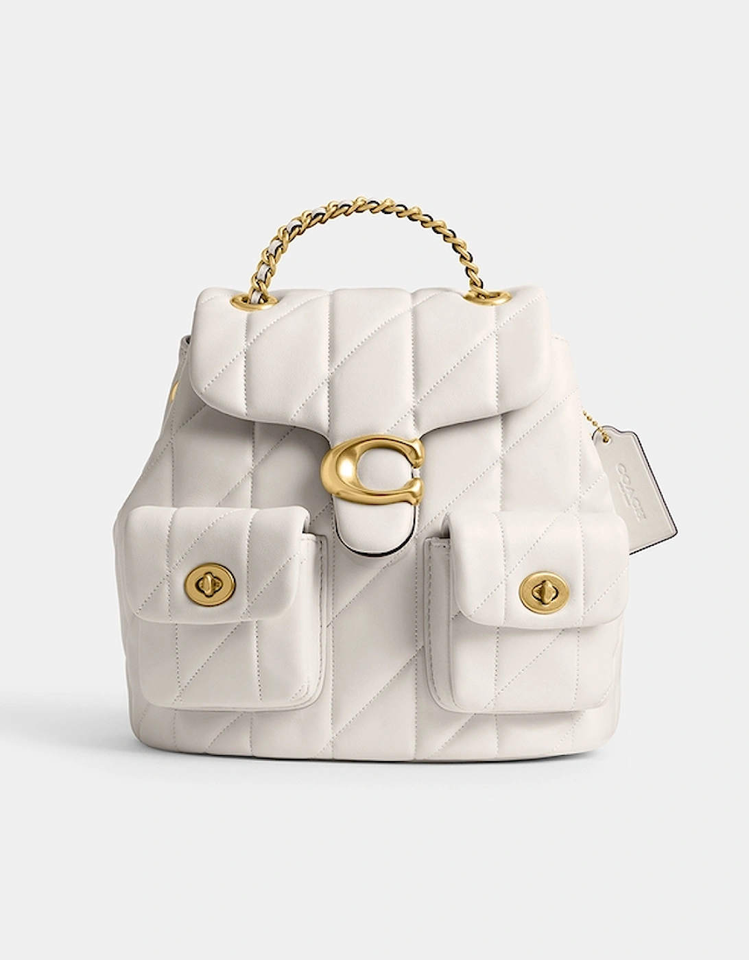 Quilted Tabby Leather Backpack, 2 of 1