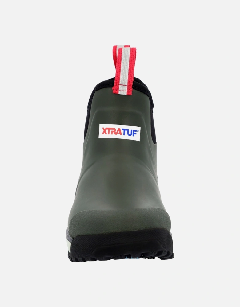 ADB Ice Rubber Green Wellington Boots