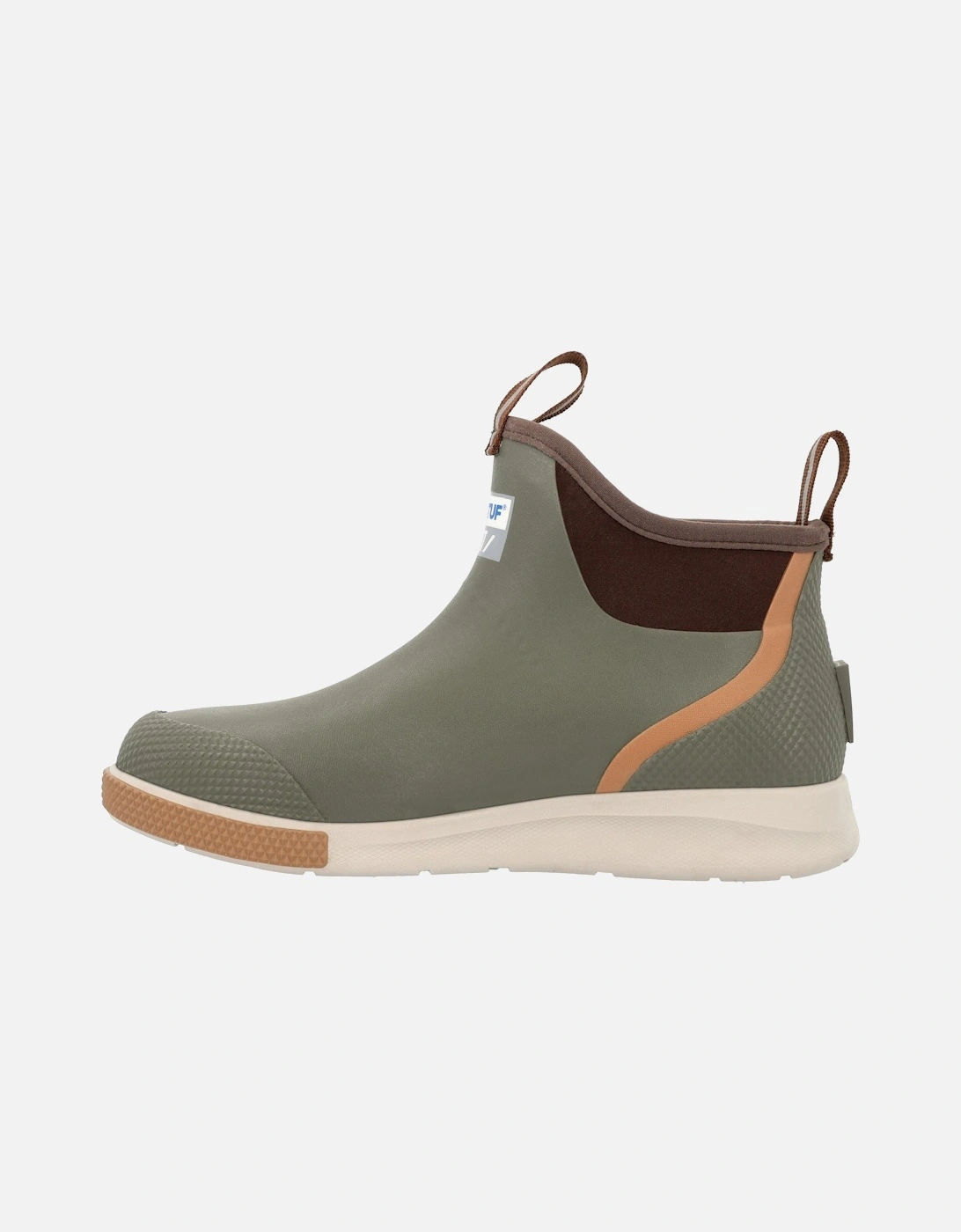 Ankle Deck Sport Synthetic Olive Wellington Boots