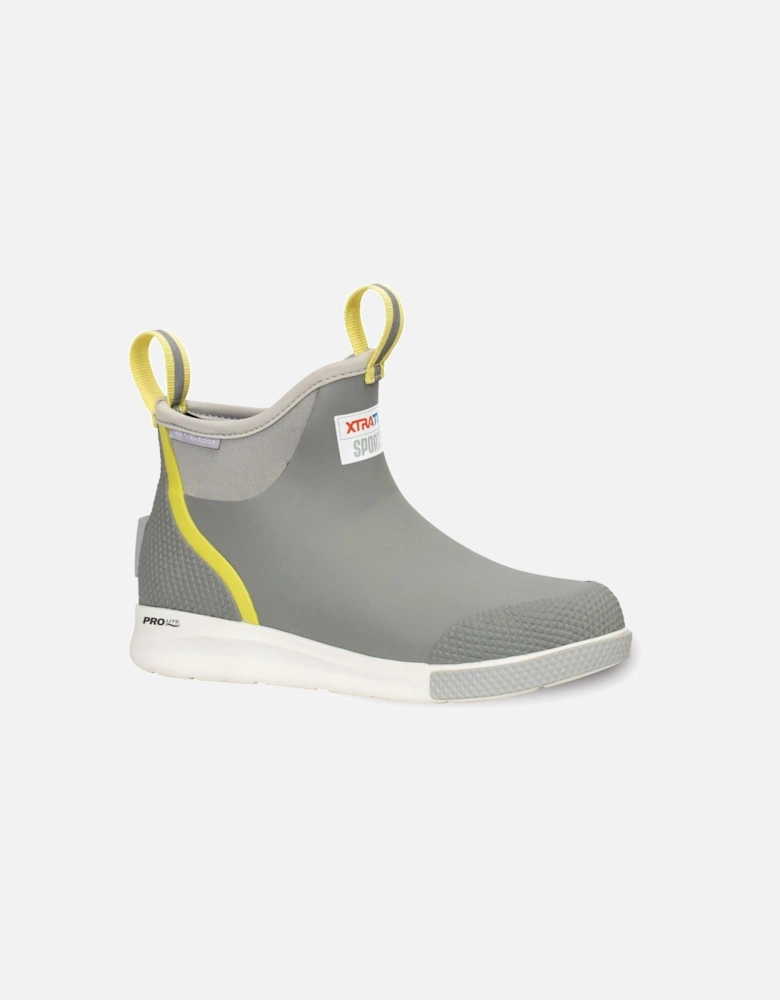 ADB Sport Rubber Grey/Yellow Wellington Boots