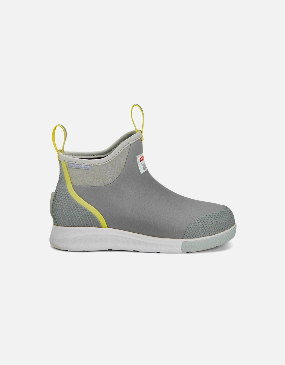 ADB Sport Rubber Grey/Yellow Wellington Boots