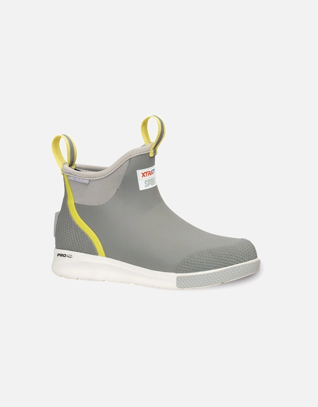 ADB Sport Rubber Grey/Yellow Wellington Boots