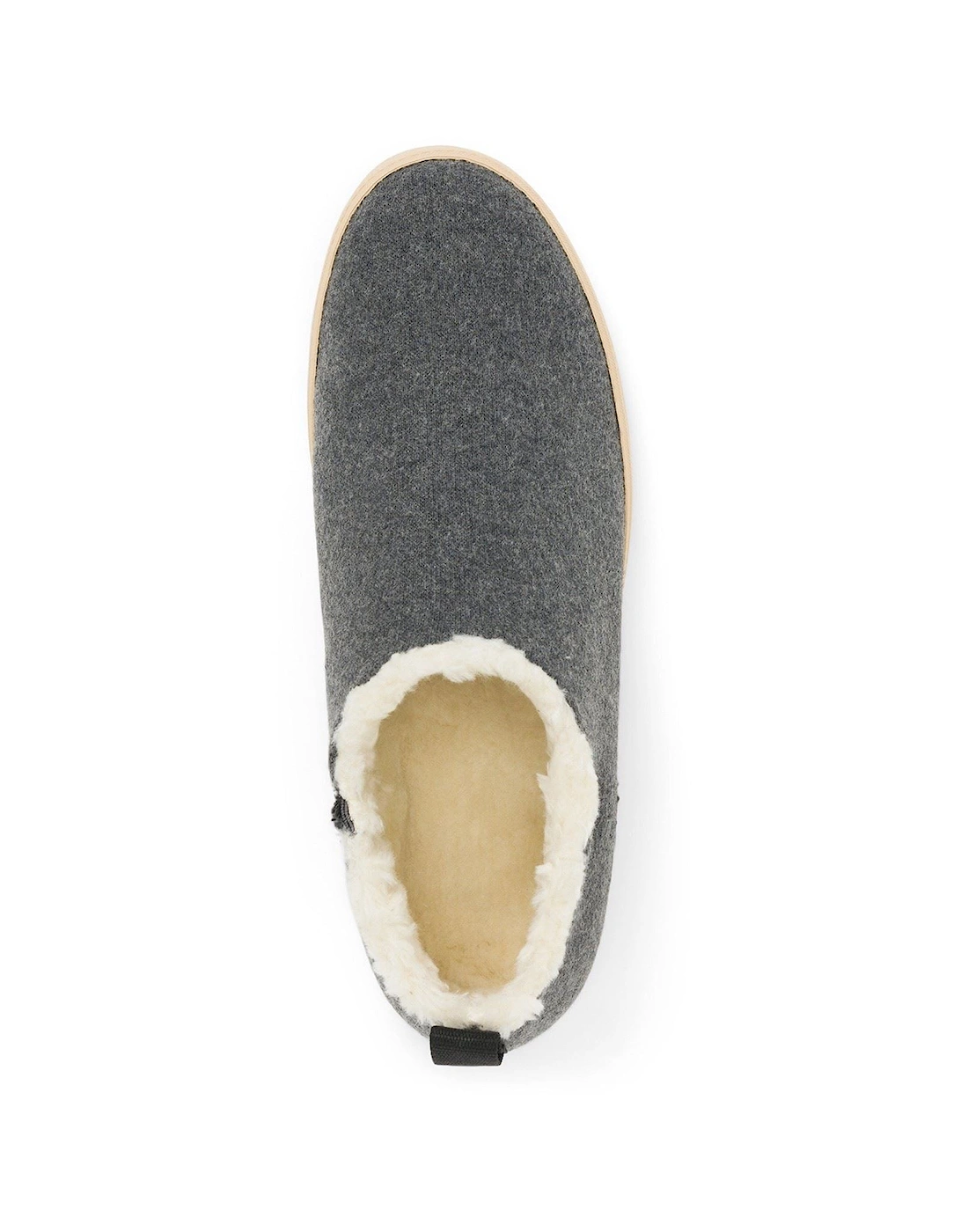 Homer Wool Grey Slippers