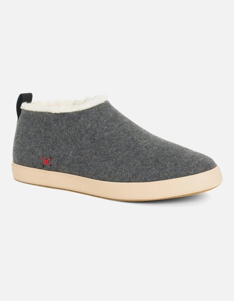 Homer Wool Grey Slippers