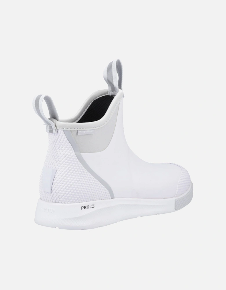 ADB Sport Rubber White Wellington Boots