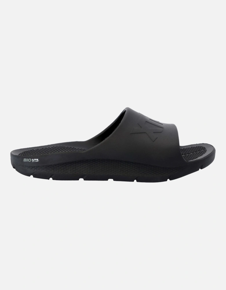 Apres Fish Synthetic Men's Black Slides