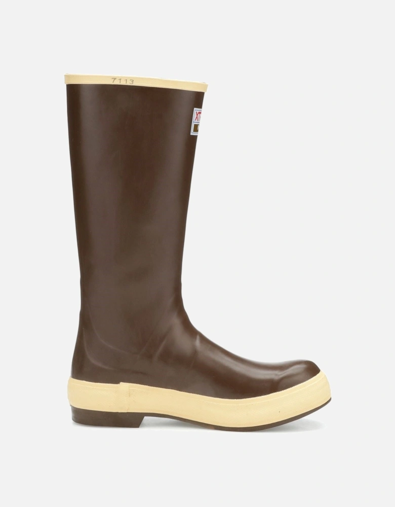 Legacy 15" Plain Toe Rubber Copper/Tan Wellington Boots