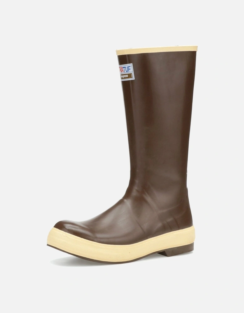 Legacy 15" Plain Toe Rubber Copper/Tan Wellington Boots