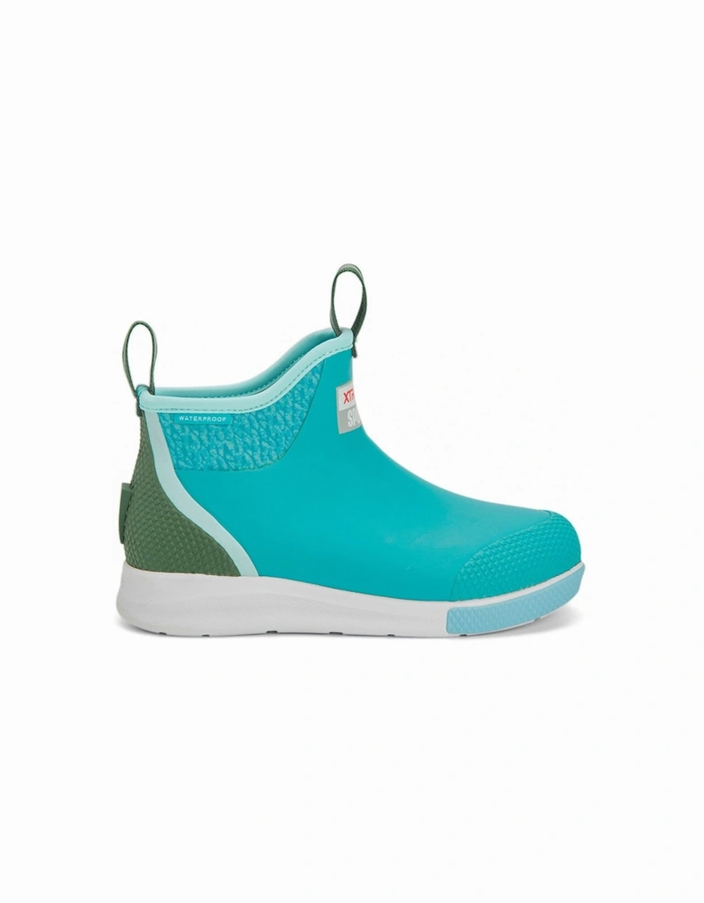 model Ankle Deck Boot Sport Female in Teal