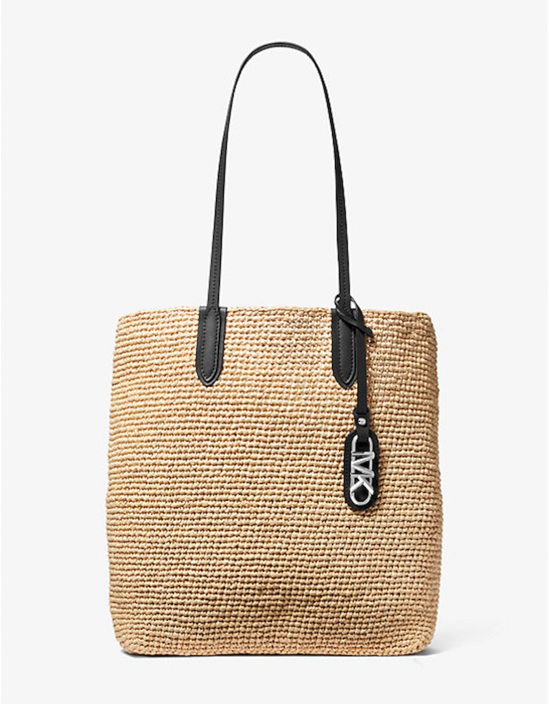 Eliza Large Woven Straw Tote Bag