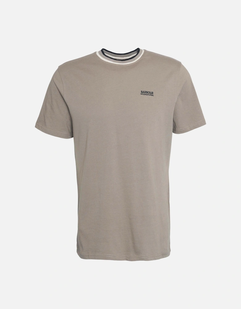 Buxton Tipped T-shirt Brindle