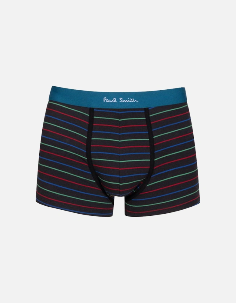 5-Pack Men's Trunks -Stripey, Multi/Black