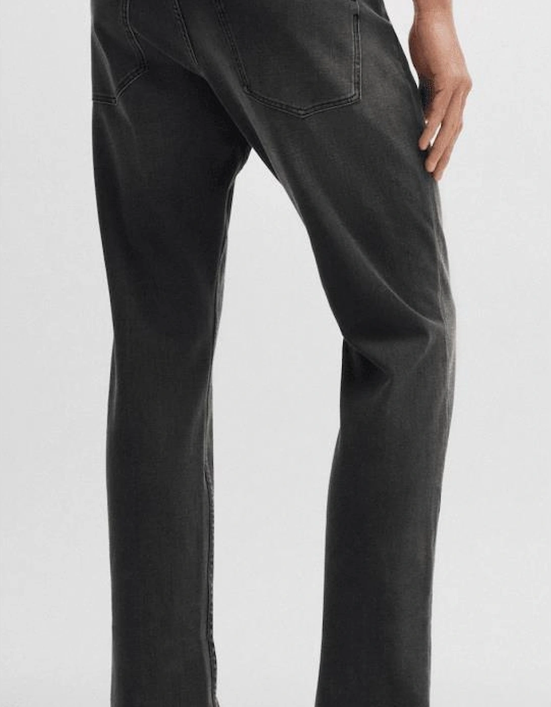 Delaware Performance Slim Fit Charcoal Grey Jeans