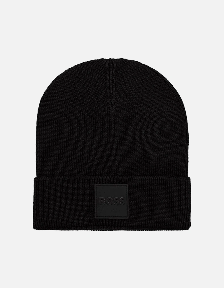 Foxxy_R Black Beanie