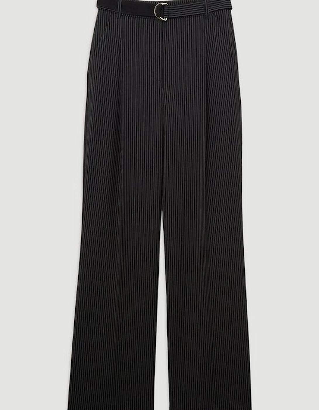 Pinstripe Tailored Detail Trouser