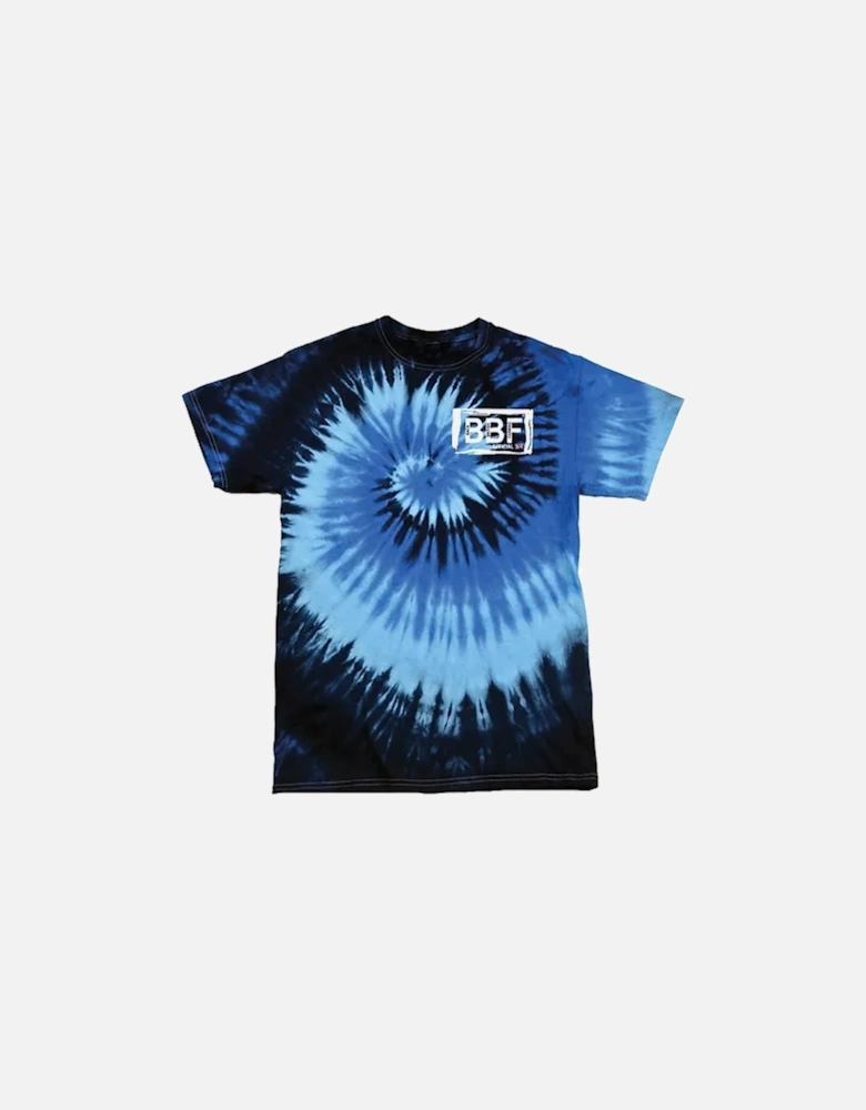 Back British Farming Unisex Tie-Dye T-shirt Ocean Blue