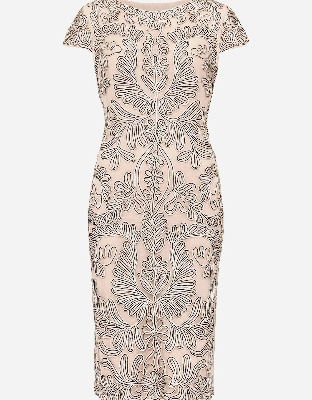 Genevieve Tapework Lace Dress