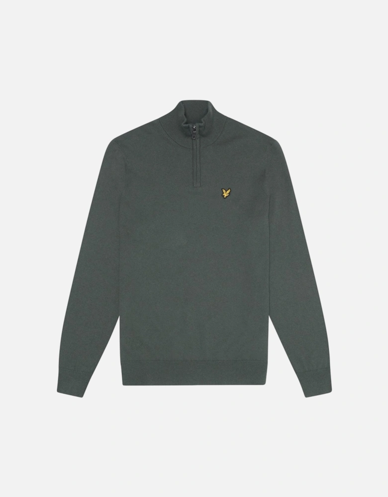 Lyle & Scott Cotton Merino Mens Quarter Zip Jumper