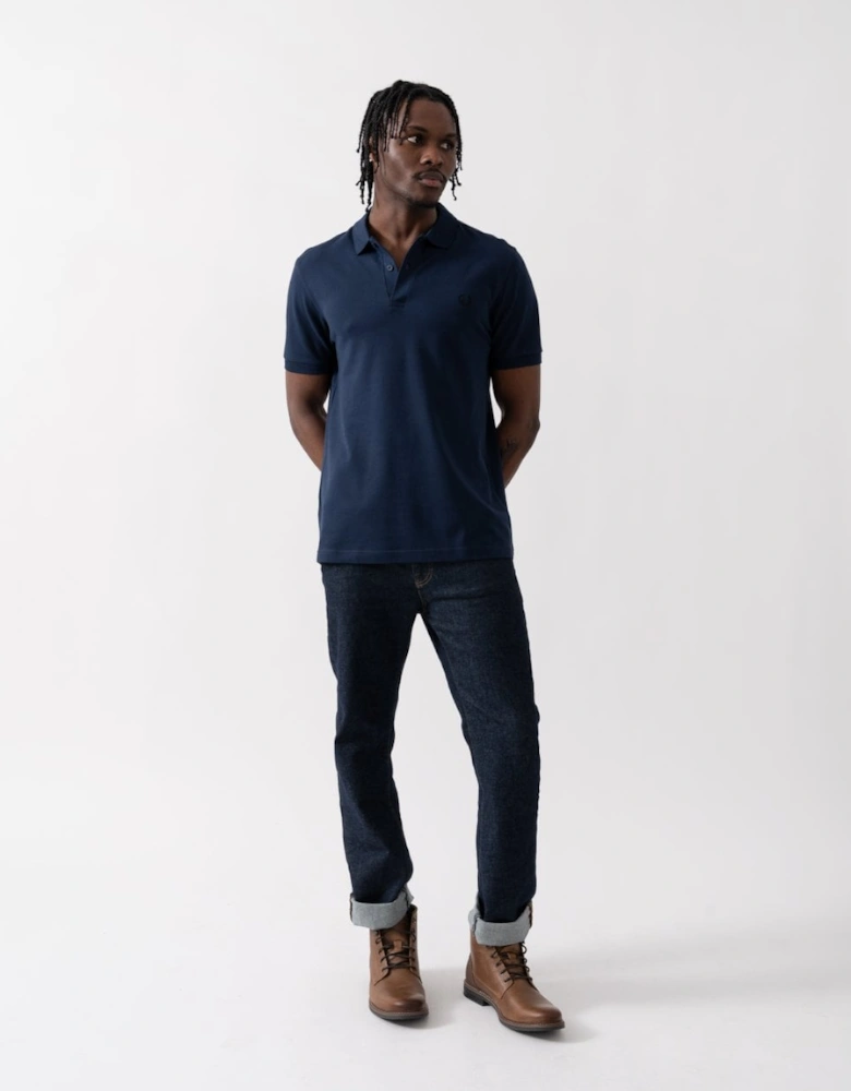 Mens Plain Signature Polo Shirt