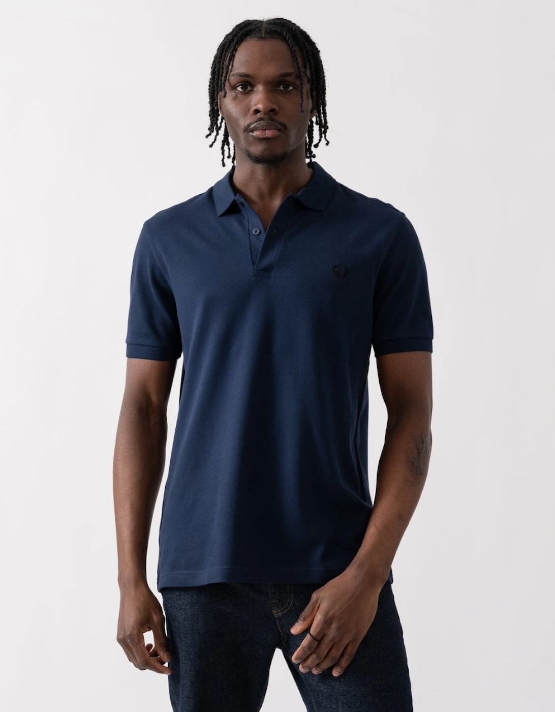 Mens Plain Signature Polo Shirt, 5 of 4