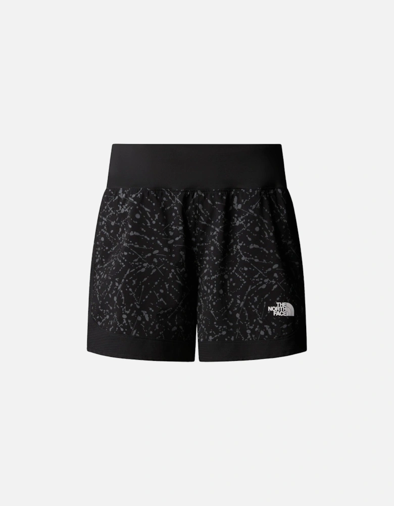 Womens Sunriser Short 4 Inch - Black