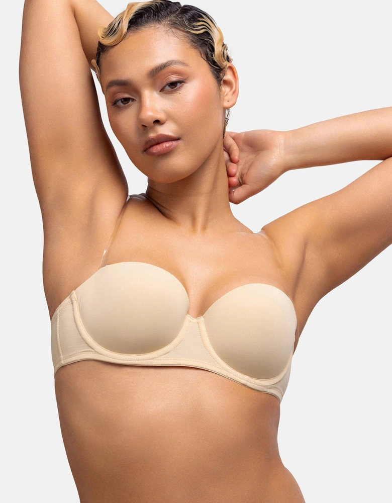 Michelle Light Padded Balcony Bra - Beige