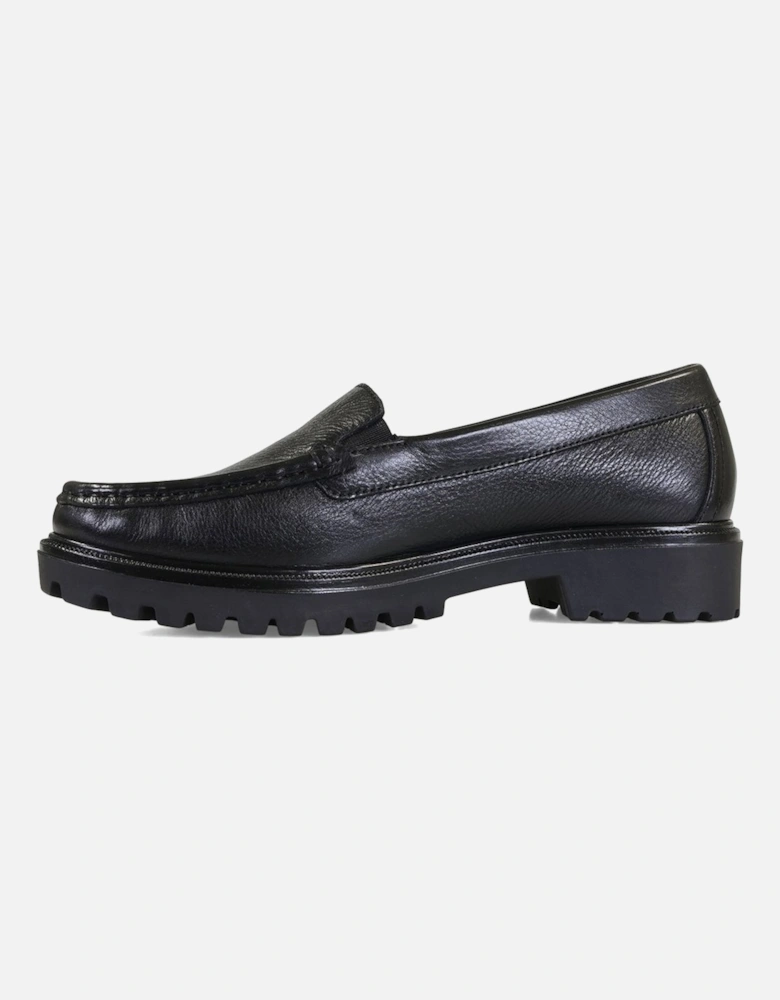 Cosmo Womens Leather Loafers