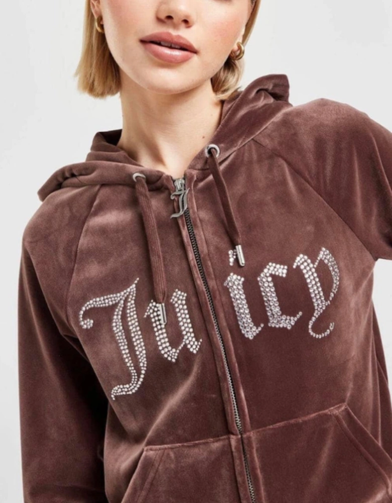 Ladies Zip Up Hoody