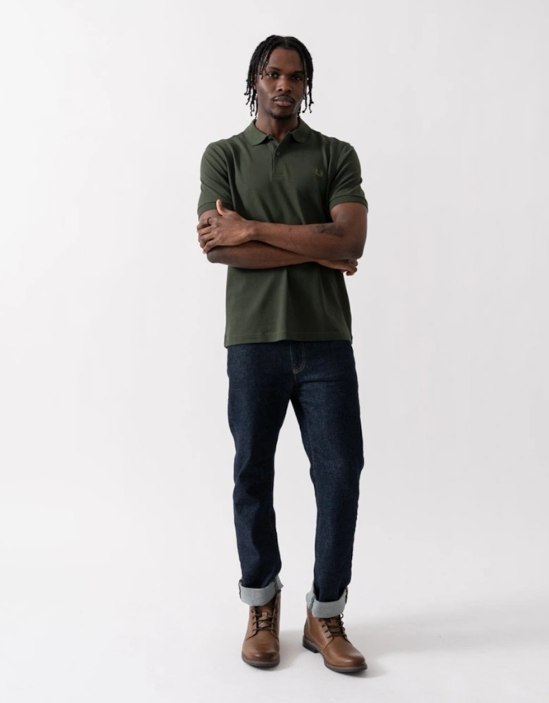 Mens Plain Signature Polo Shirt