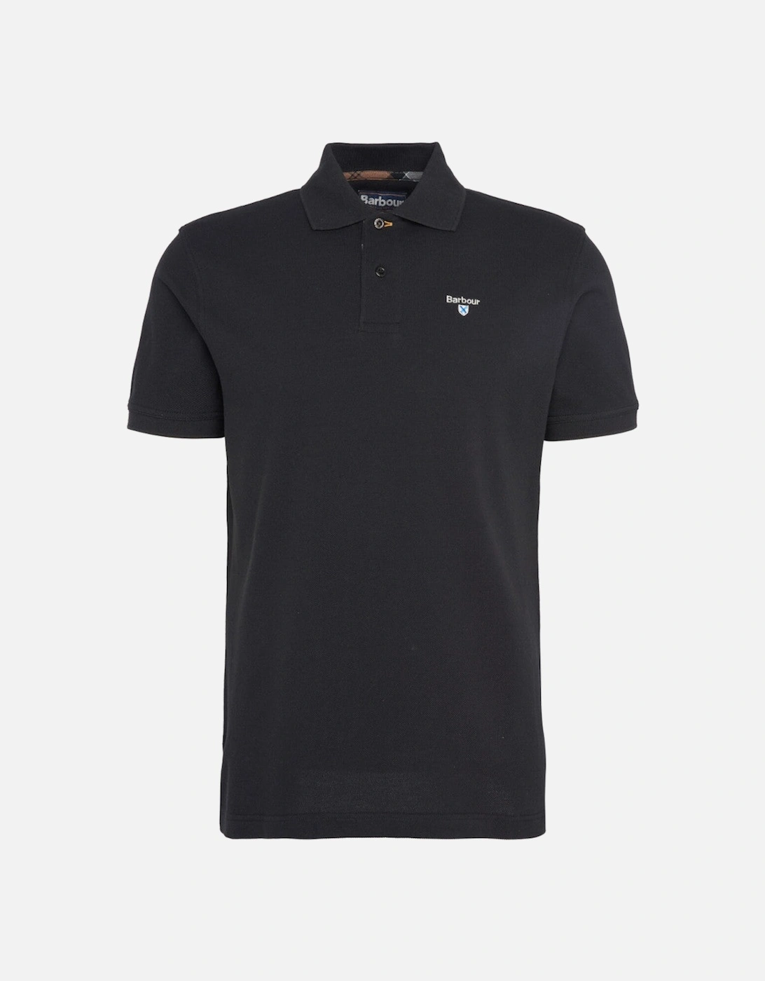 Tartan Polo Shirt A2-24 BK92  Black, 4 of 3