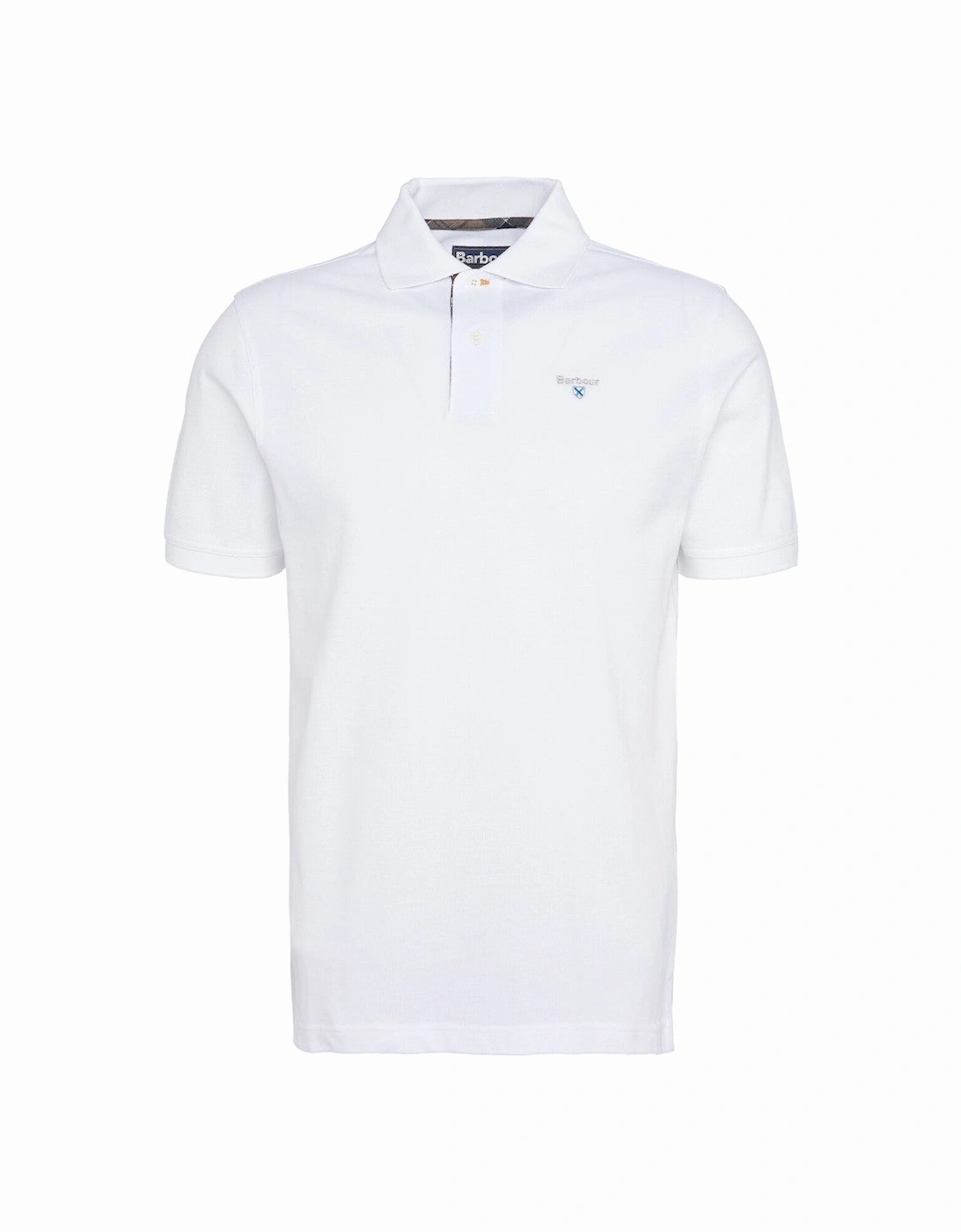 Tartan Polo Shirt A2-24 WH73  White, 4 of 3