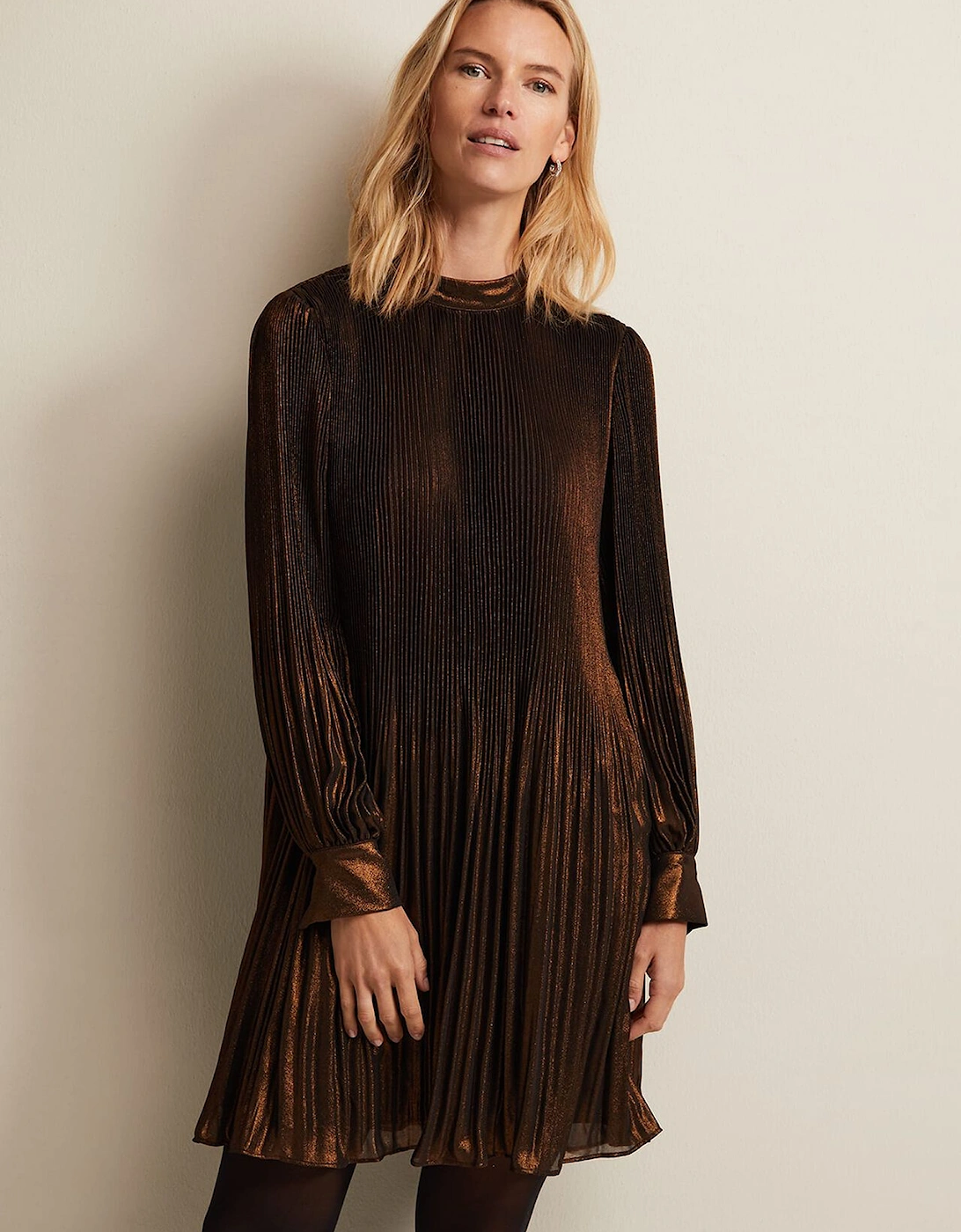 Annabel Foil Dress, 7 of 6