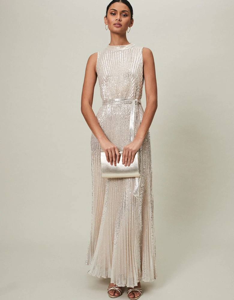 Simara Sequin Maxi Dress