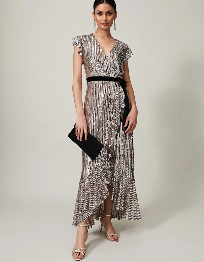 Enja Sequin Maxi Dress