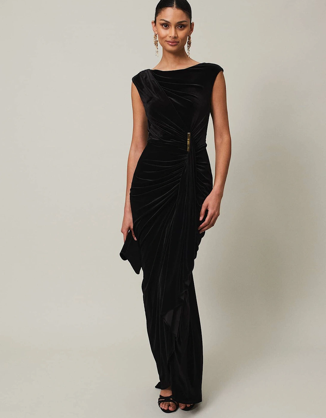 Donna Velvet Maxi Dress, 9 of 8