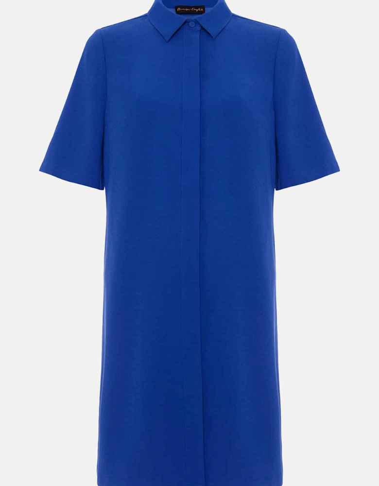 Cara Button Through Tunic Dress