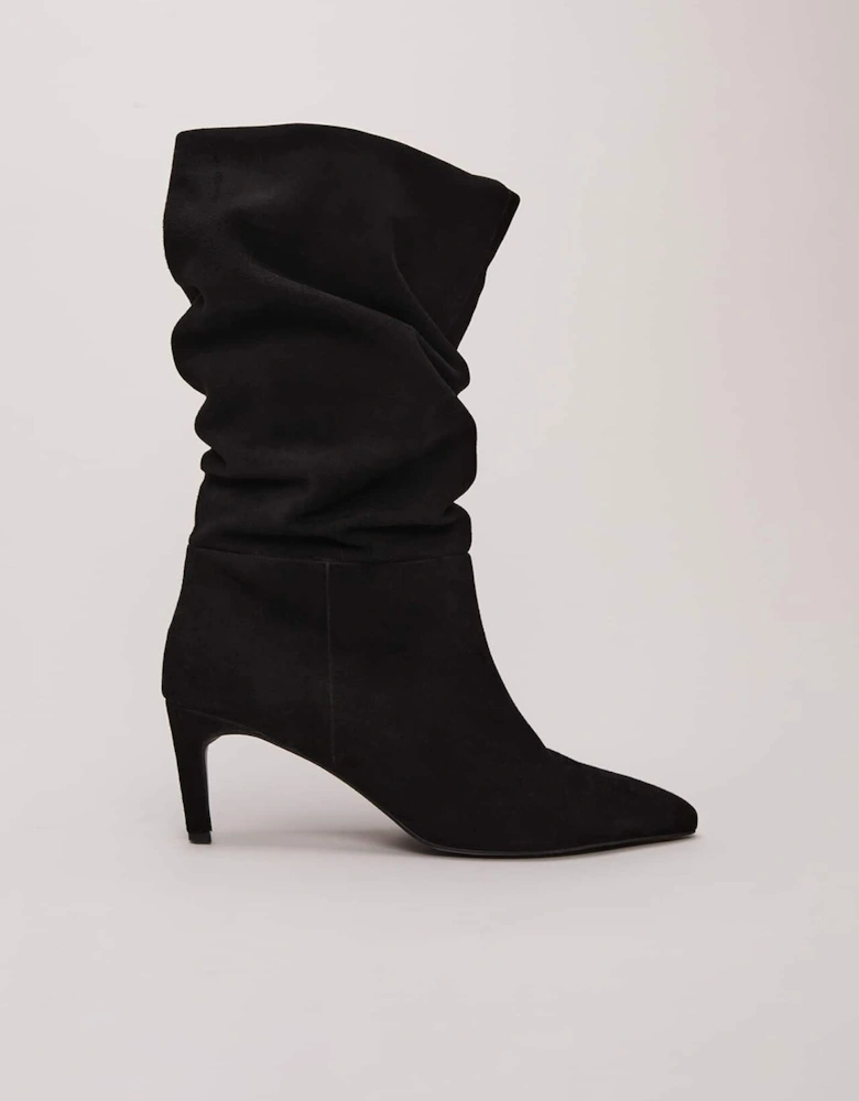 Black Suede Boots